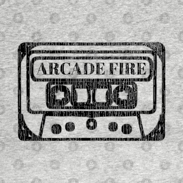 Arcade fire cassette by Scom